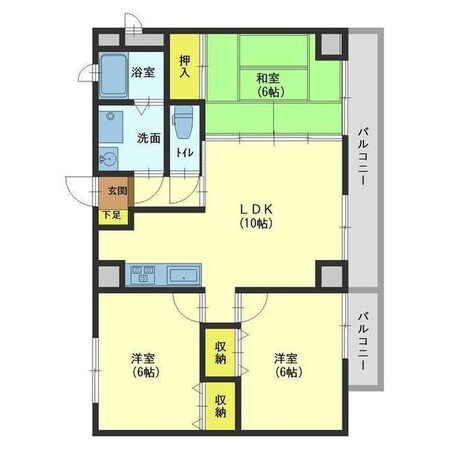 根塚町ビルの物件間取画像